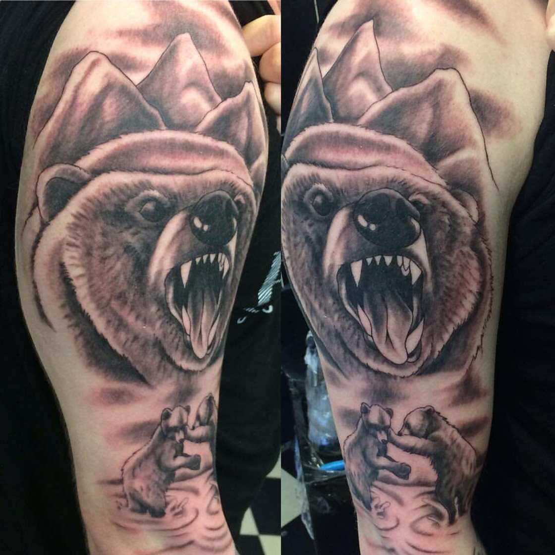 bear tattoo