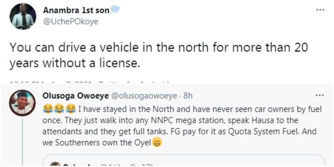 Reactions as Man Says Nigerians Can Drive Vehicle in the North Without License Reactions as Man Says Nigerians Can Drive Vehicle in the North Without License