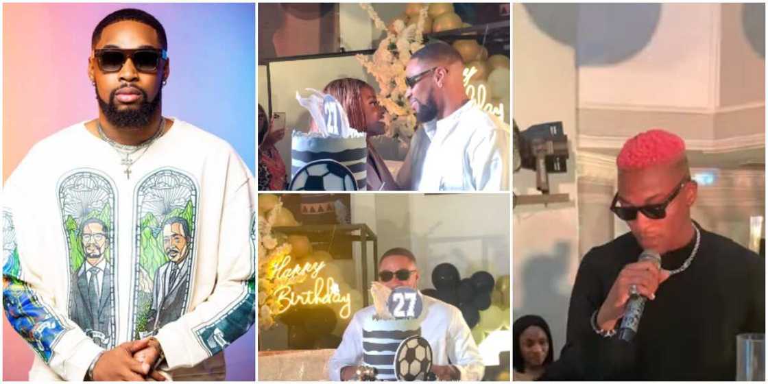 Sheggz and friends at his birthdy Sheggz and friends at his birthdy