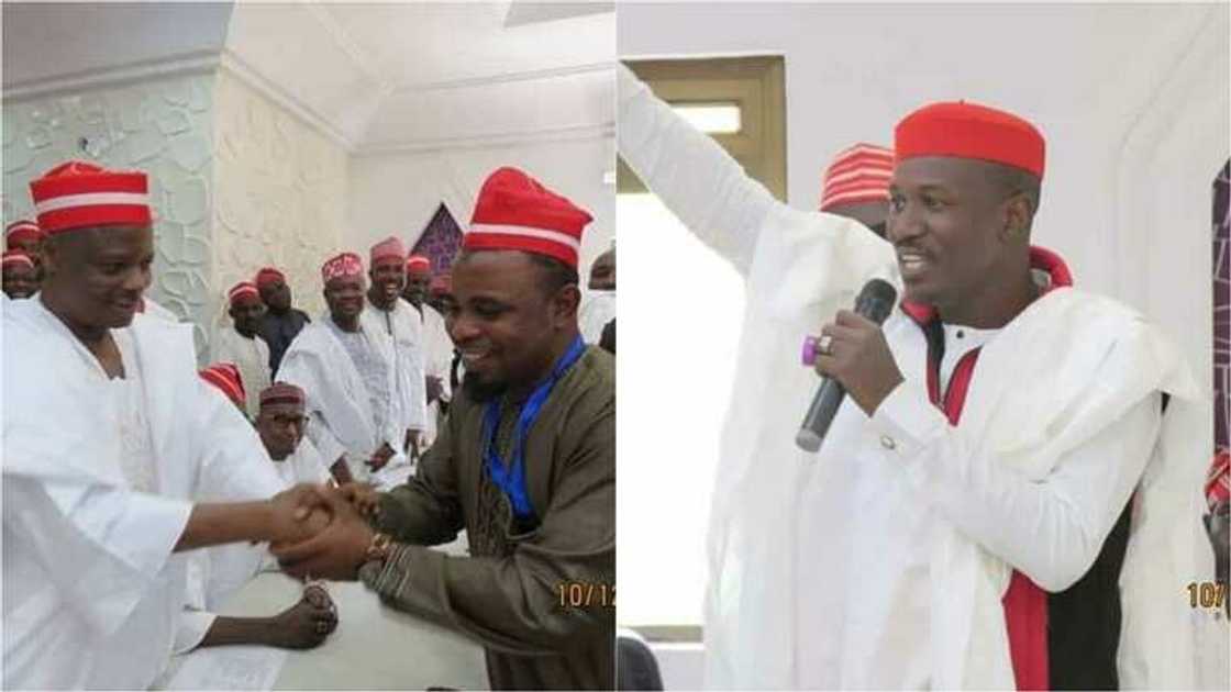 Kwankwaso ya karbi sabbin mabiya daga masana’antar Kannywood (Hotuna) Kwankwaso ya karbi sabbin mabiya daga masana’antar Kannywood (Hotuna)