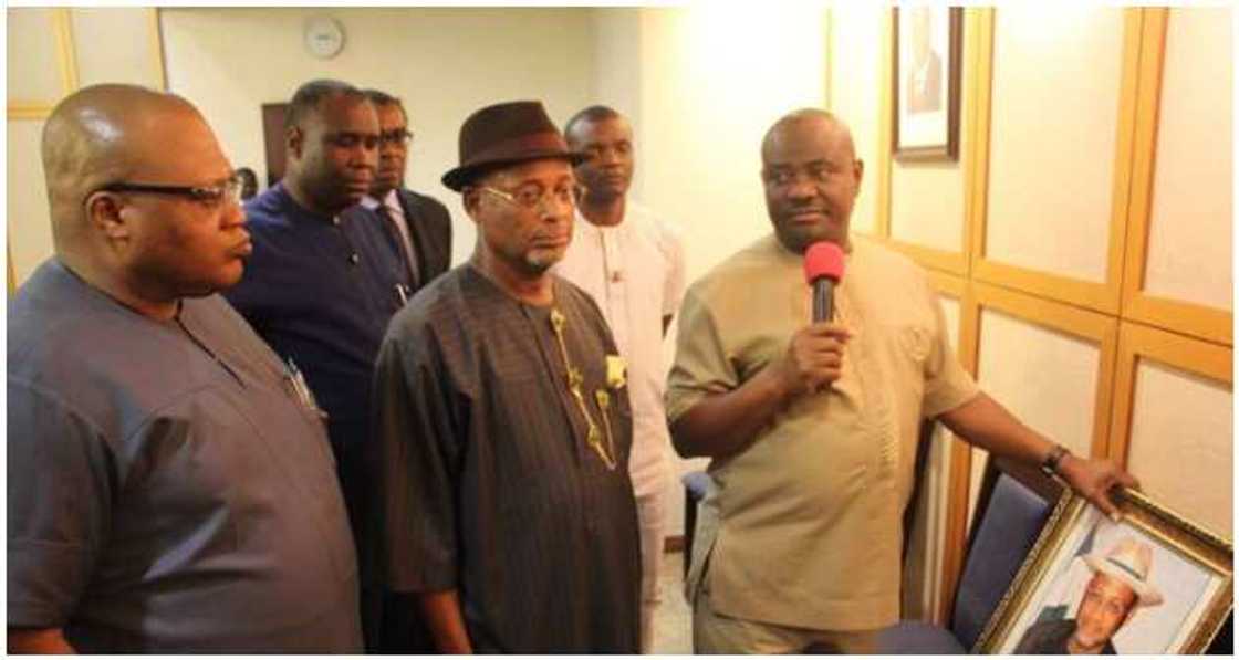 Ex-governor Omehia Ex-governor Omehia