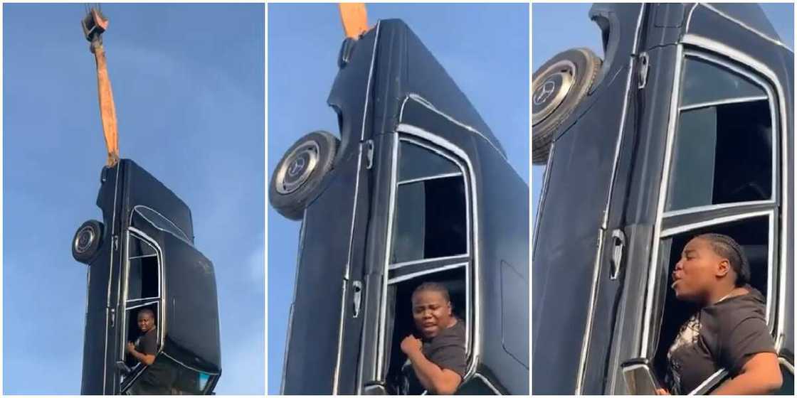 Teni shoots music video mid air Teni shoots music video mid air