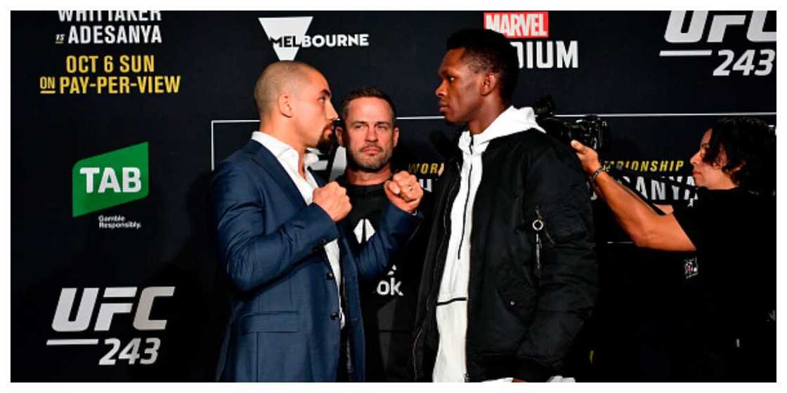 Former UFC middleweight champion calls out Adesanya for rematch after win at main event Former UFC middleweight champion calls out Adesanya for rematch after win at main event