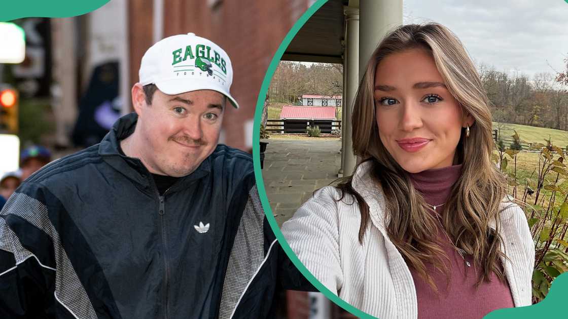 Shane Gillis is seen arriving to his comedy show in Philadelphia, and Grace Brassel takes a selfie outdoors Shane Gillis is seen arriving to his comedy show in Philadelphia, and Grace Brassel takes a selfie outdoors