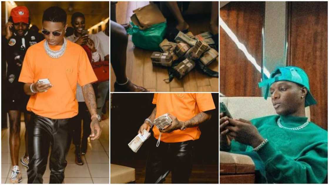 Wizkid dished out much class in the photos. Wizkid dished out much class in the photos.