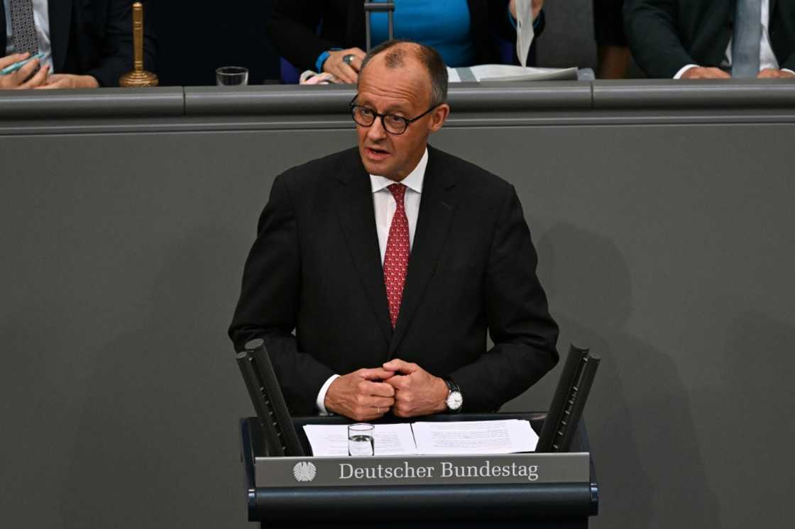 Chancellor Friedrich Merz said Germany's 'freedom is being threatened' Chancellor Friedrich Merz said Germany's 'freedom is being threatened'