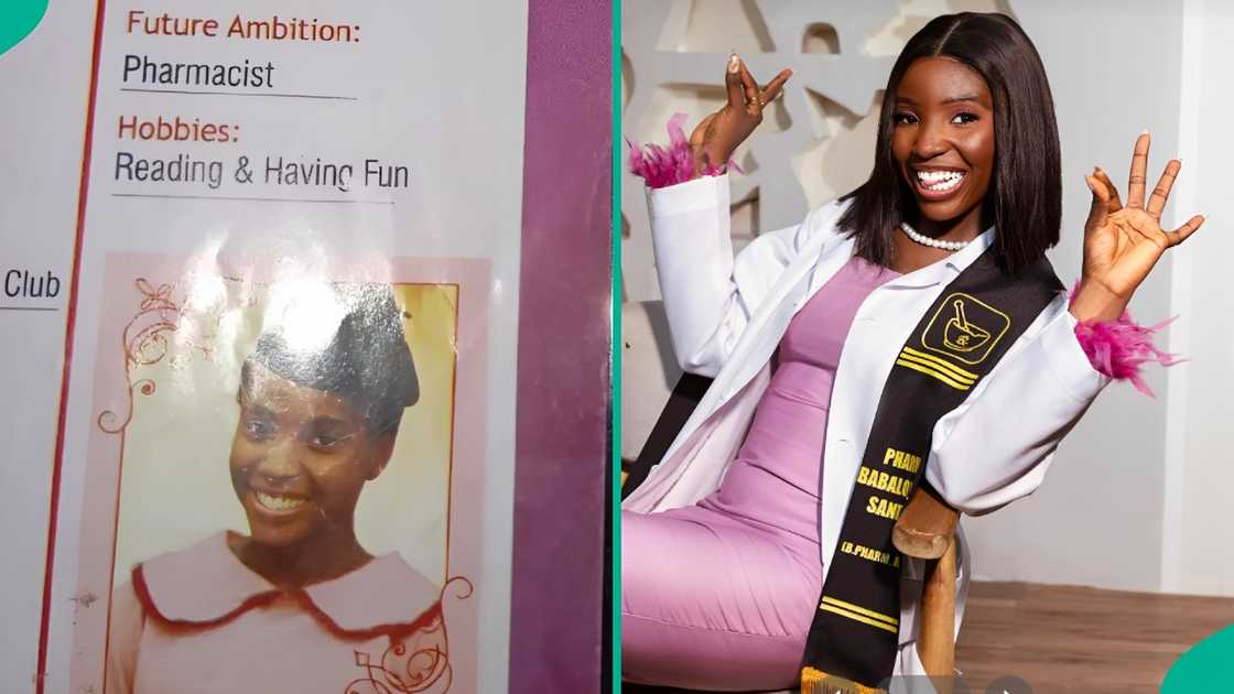 A lady who dreamt of becoming pharmacist in secondary school bags degree after years A lady who dreamt of becoming pharmacist in secondary school bags degree after years