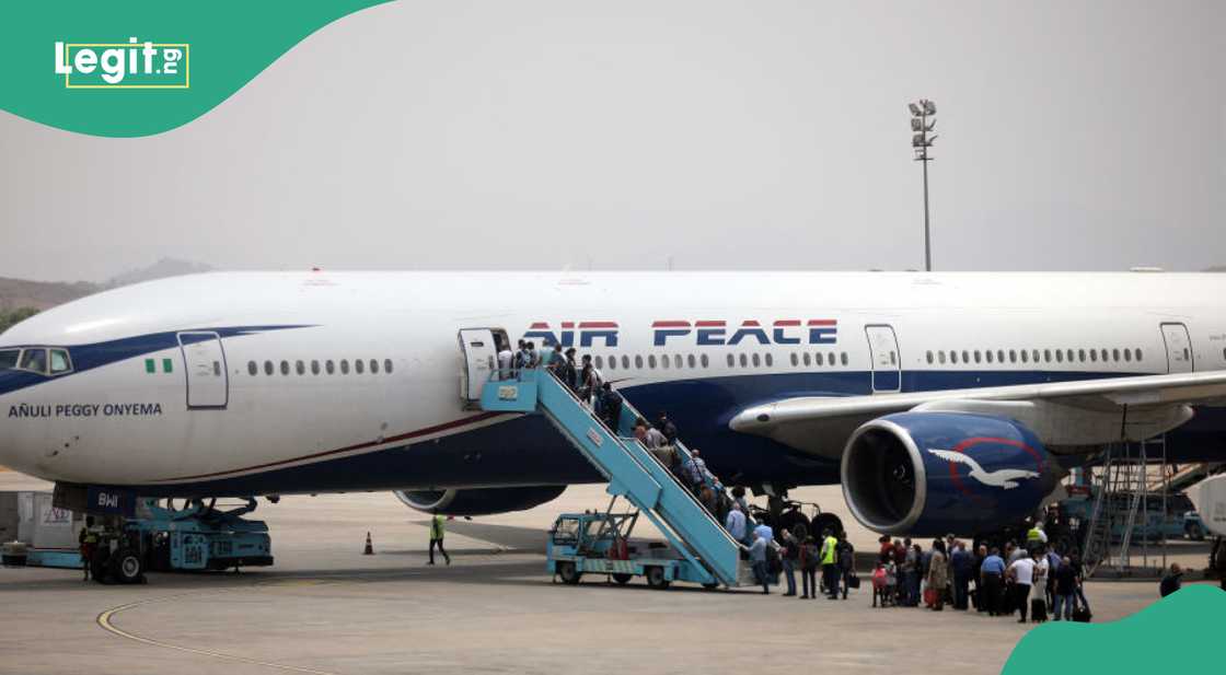 Air Peace first class flight