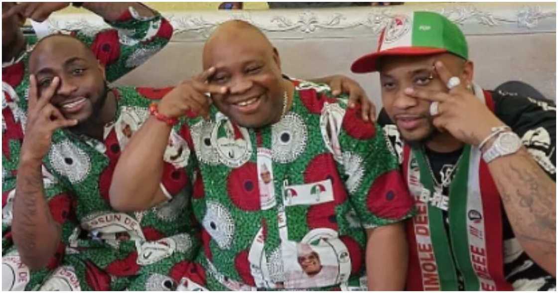 Davido, Ademola Adeleke. and BRed Davido, Ademola Adeleke. and BRed