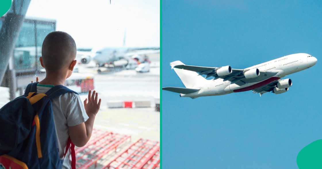 A couple going on vacation abandons their 10-year-old son at the airport