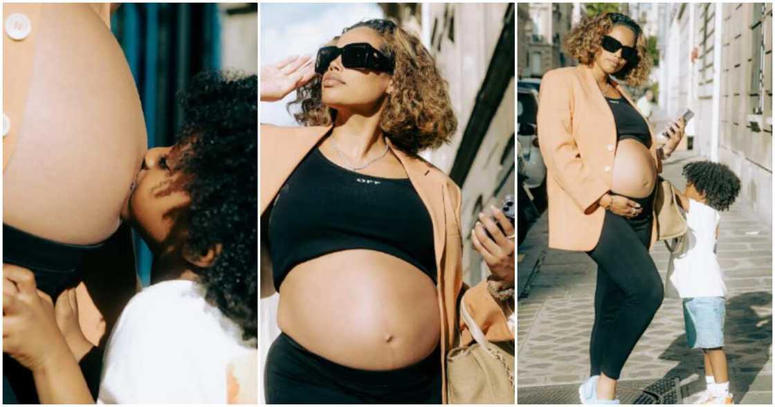 Jada P baby bump Jada P baby bump