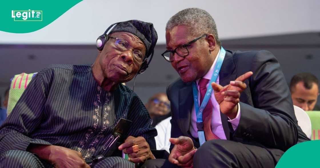 Obasanjo laments NNPC refusal for Dangote to run Nigeria's refineries