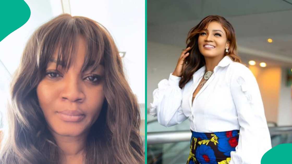 Actress Omotola Jalade-Ekeinde replies fan who called her wrong name.