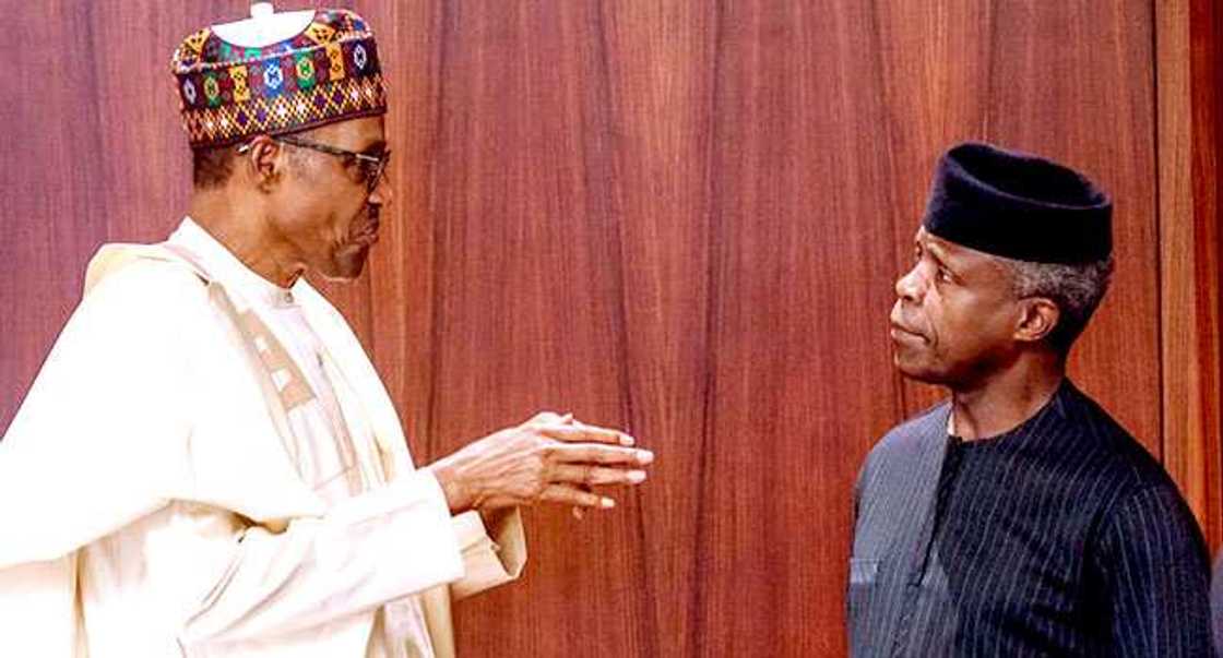 Osinbajo and PMB Osinbajo and PMB