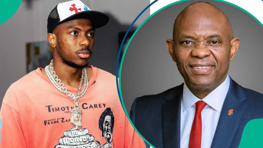 Nigerian footballer Osimhen and billionaire Tony Elumelu meets at private jet facility. Nigerian footballer Osimhen and billionaire Tony Elumelu meets at private jet facility.