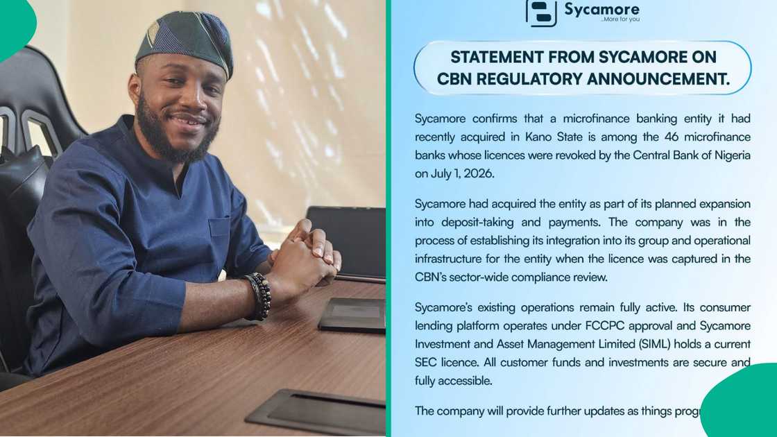 Microfinance bank CEO whose license was revoked by the CBN breaks silence, sends message to customers