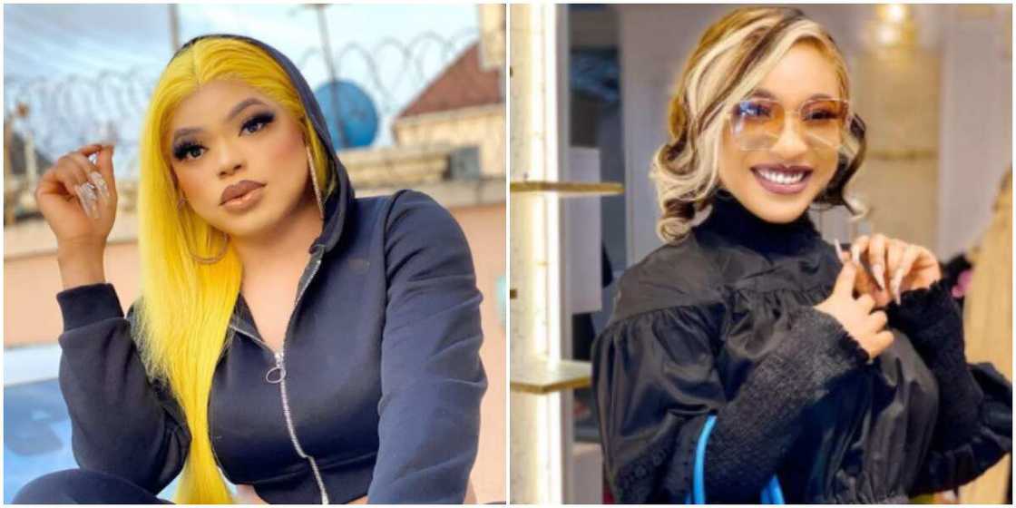 Bobrisky reacts to reports of strained relationship with bestie, Tonto Dikeh Bobrisky reacts to reports of strained relationship with bestie, Tonto Dikeh