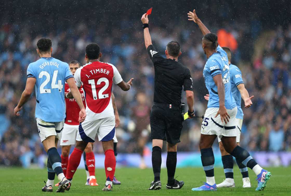 Manchester City vs Arsenal, Jeremy Doku, Leandro Trossard