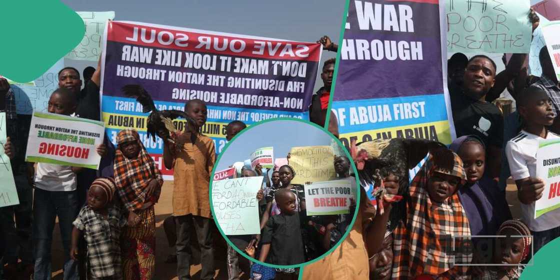 The protest was staged on Wednesday, January 3 The protest was staged on Wednesday, January 3