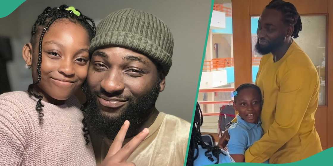 Gbenro Ajibade and daughter share fun moment online. Gbenro Ajibade and daughter share fun moment online.