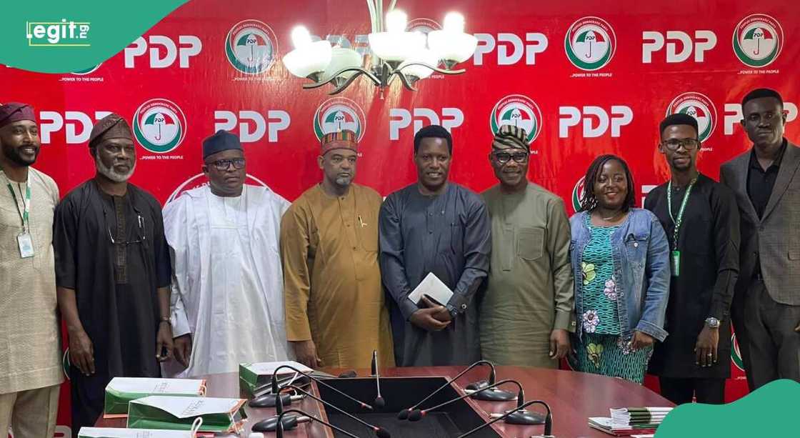 The PDP chairman was kidnapped on the Lagos Ibadan expressway The PDP chairman was kidnapped on the Lagos Ibadan expressway