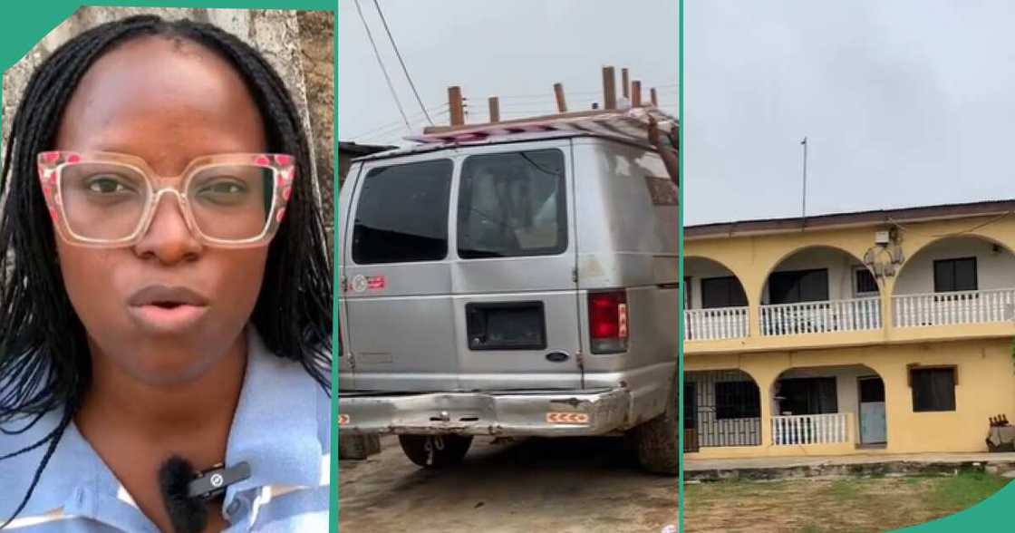 Lady moves from Lagos to her village. Lady moves from Lagos to her village.