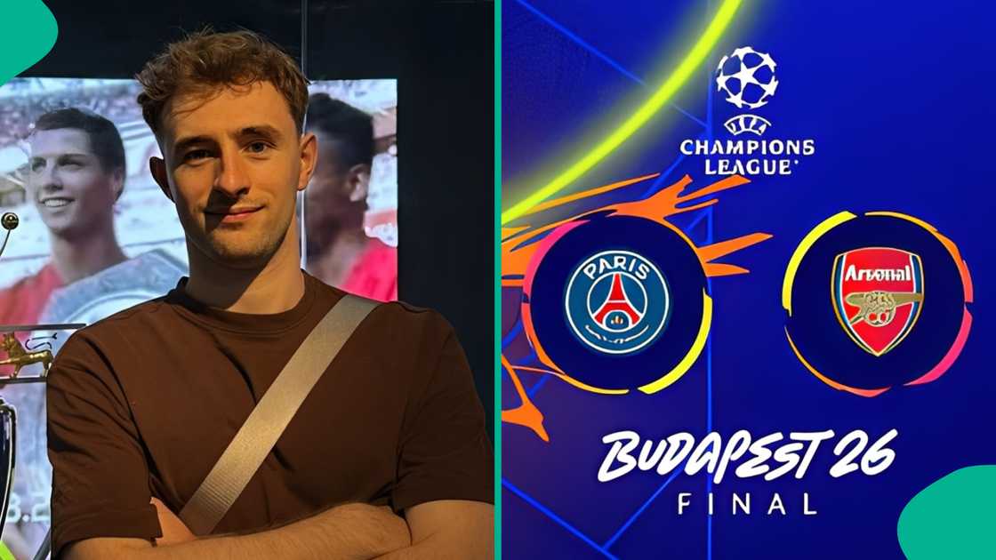 Ahead of the UEFA Champions League 2026 final between PSG and Arsenal, White man predicts match result