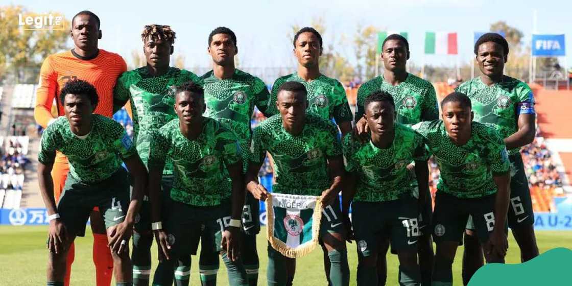 Flying Eagles at the 13th African Games in Accra, Ghana