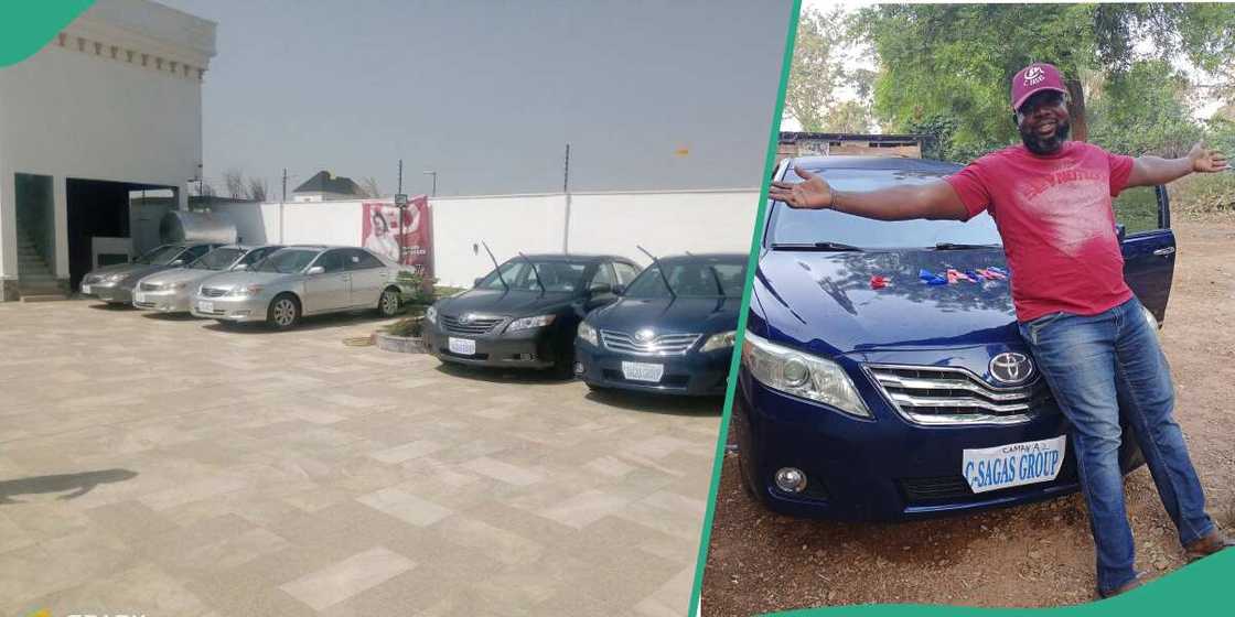 Nigerian boss gifts his workers five new cars Nigerian boss gifts his workers five new cars