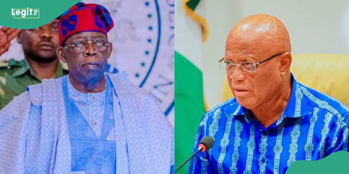 President Bola Tinubu is the national leader of the APC while Gov Umo Eno is the leader of the PDP in Akwa Ibom President Bola Tinubu is the national leader of the APC while Gov Umo Eno is the leader of the PDP in Akwa Ibom