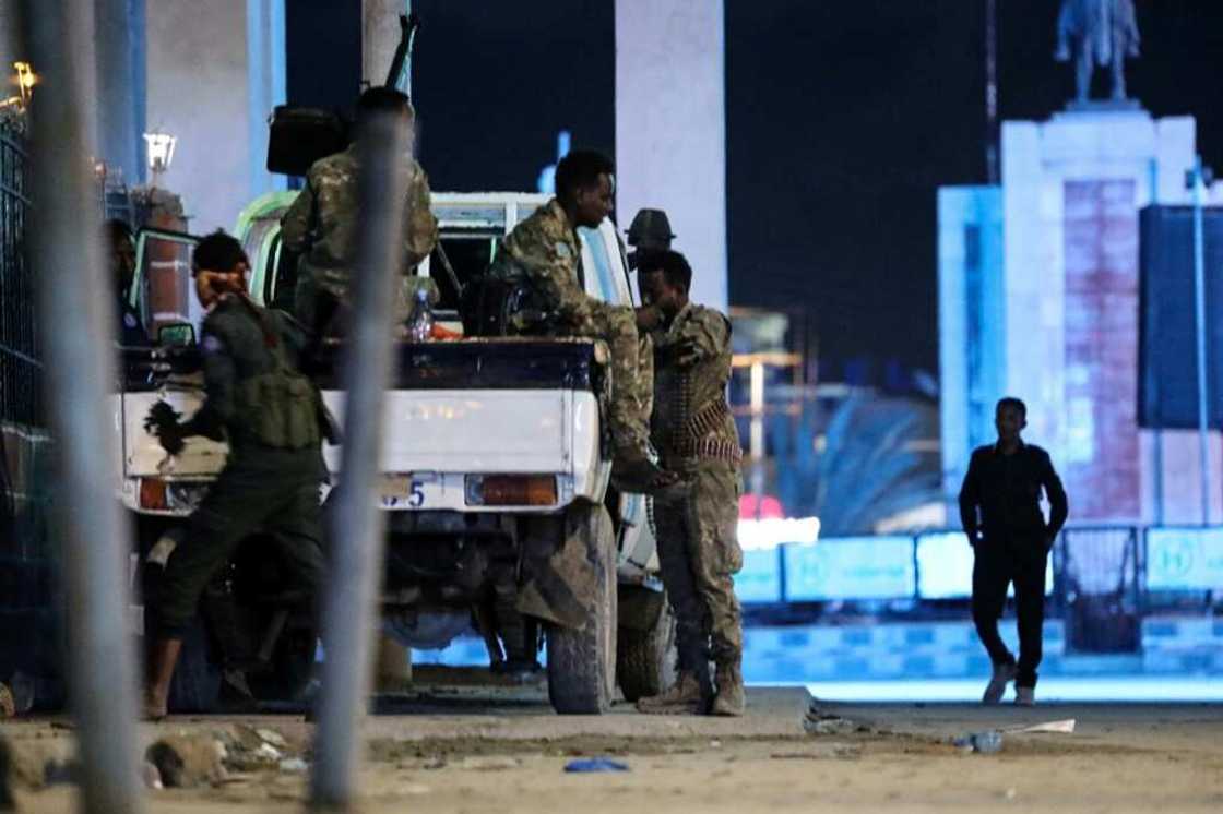 The siege lasted around 30 hours, ending around midnight The siege lasted around 30 hours, ending around midnight