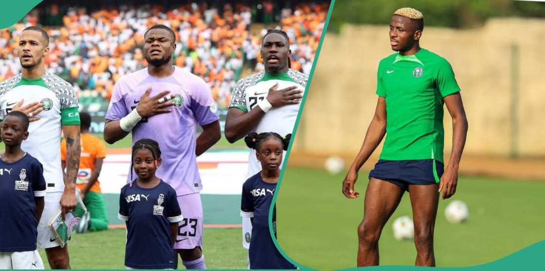 8 Super Eagles players tested by CAF for doping. 8 Super Eagles players tested by CAF for doping.