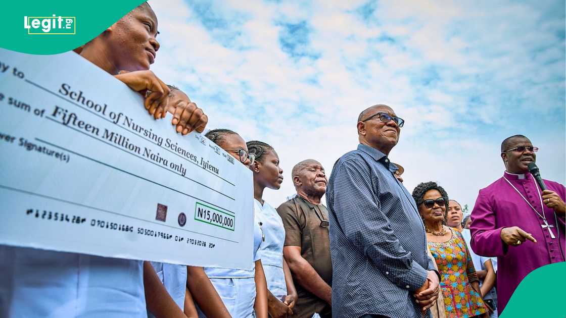 Peter Obi ya bayyana dalilin da ya sa yake ba makarantu kyautar miliyoyin Naira