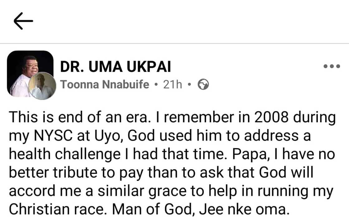 Nigerian lawyer recalls miracle healing. Nigerian lawyer recalls miracle healing.