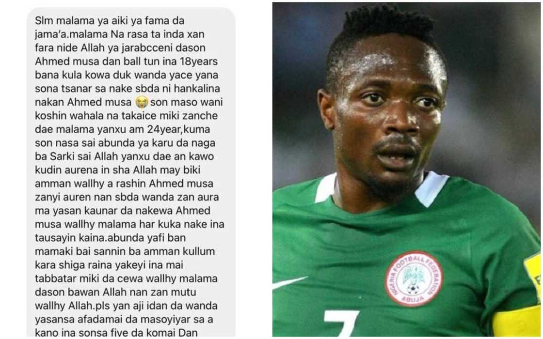 Shekaru 6 kenan ina dakon soyayyar Ahmed Musa, Budurwa ta fallasa sirrin zuciyarta