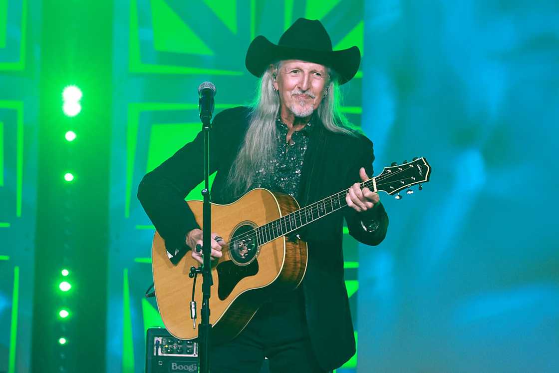 Patrick Simmons of The Doobie Brothers performs onstage