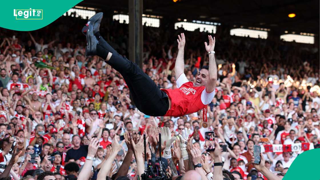 Mikel Arteta, Arsenal, Premier League, London, England.