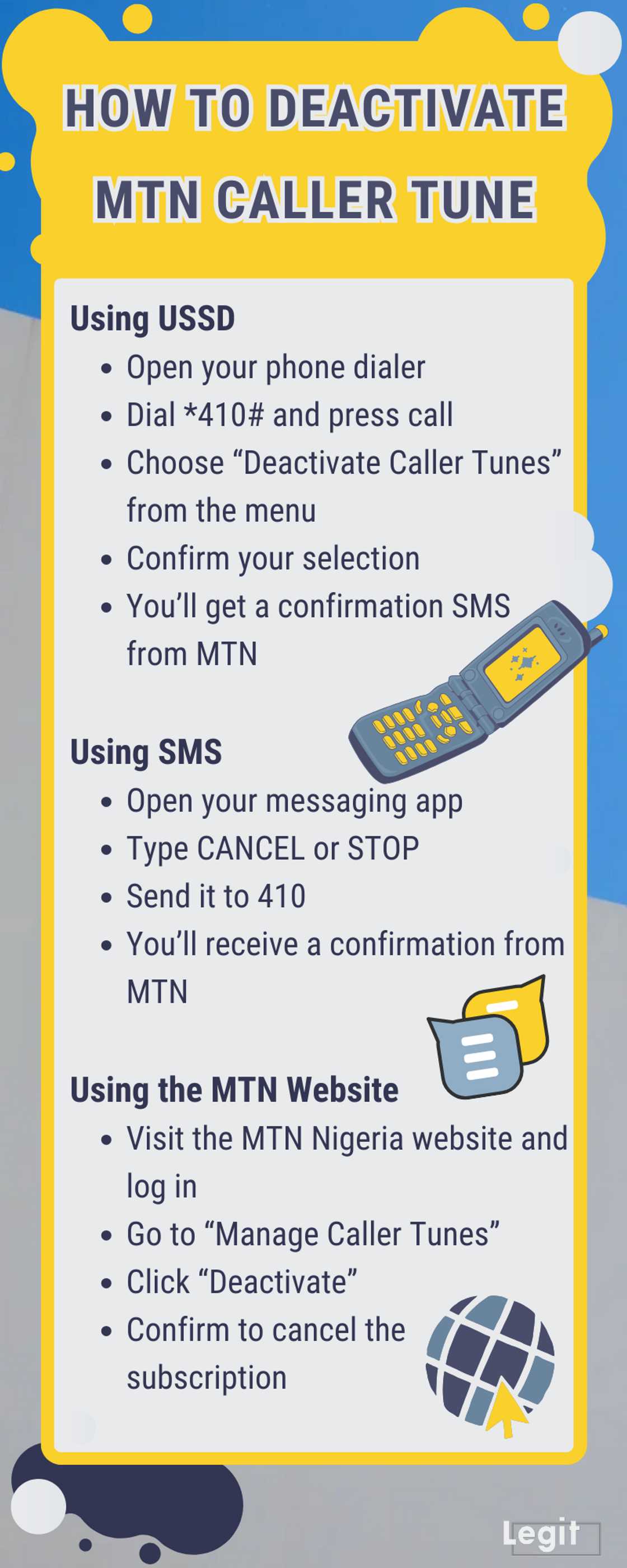 How to deactivate MTN caller tune How to deactivate MTN caller tune
