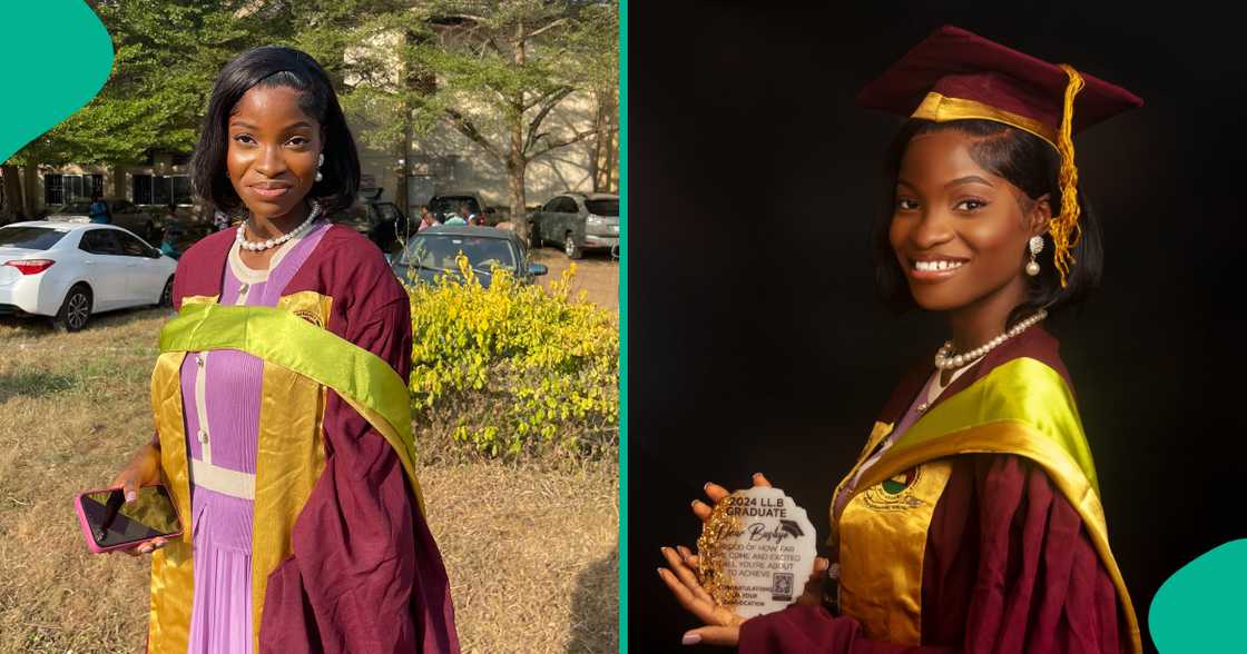 Joseph Ayo Babalola University law graduate with 5.0 GPA in final year bags awards