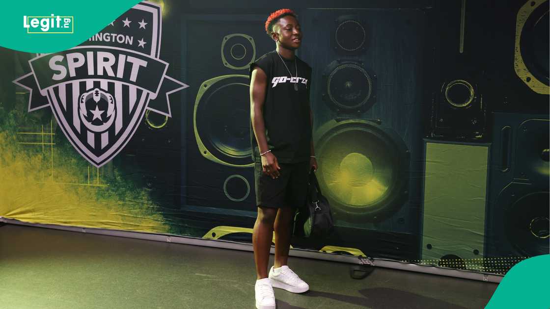 Deborah Abiodun, Washington Spirits, Chicago Stars, Audi Field, Chicago, USA. Deborah Abiodun, Washington Spirits, Chicago Stars, Audi Field, Chicago, USA.