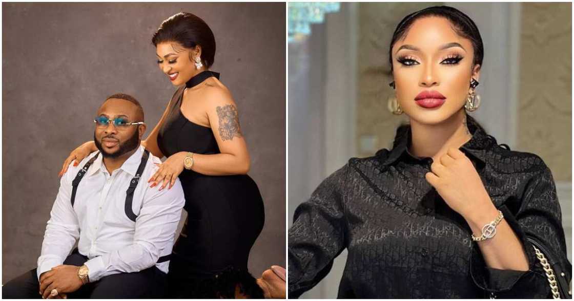 Tonto Dikeh, Olakunle Churchill