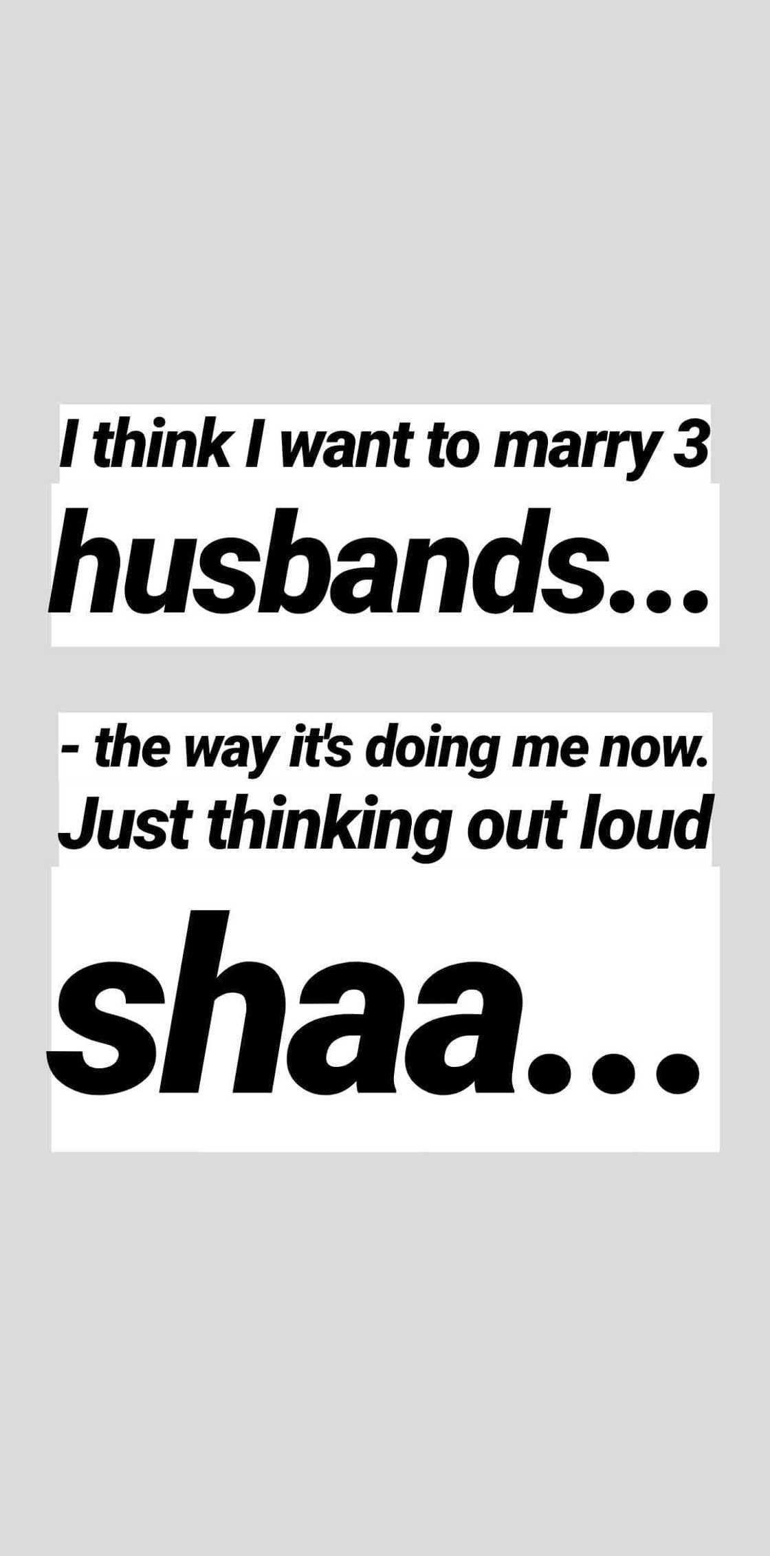 Ifu Ennada says she wants to have 3 husbands Ifu Ennada says she wants to have 3 husbands