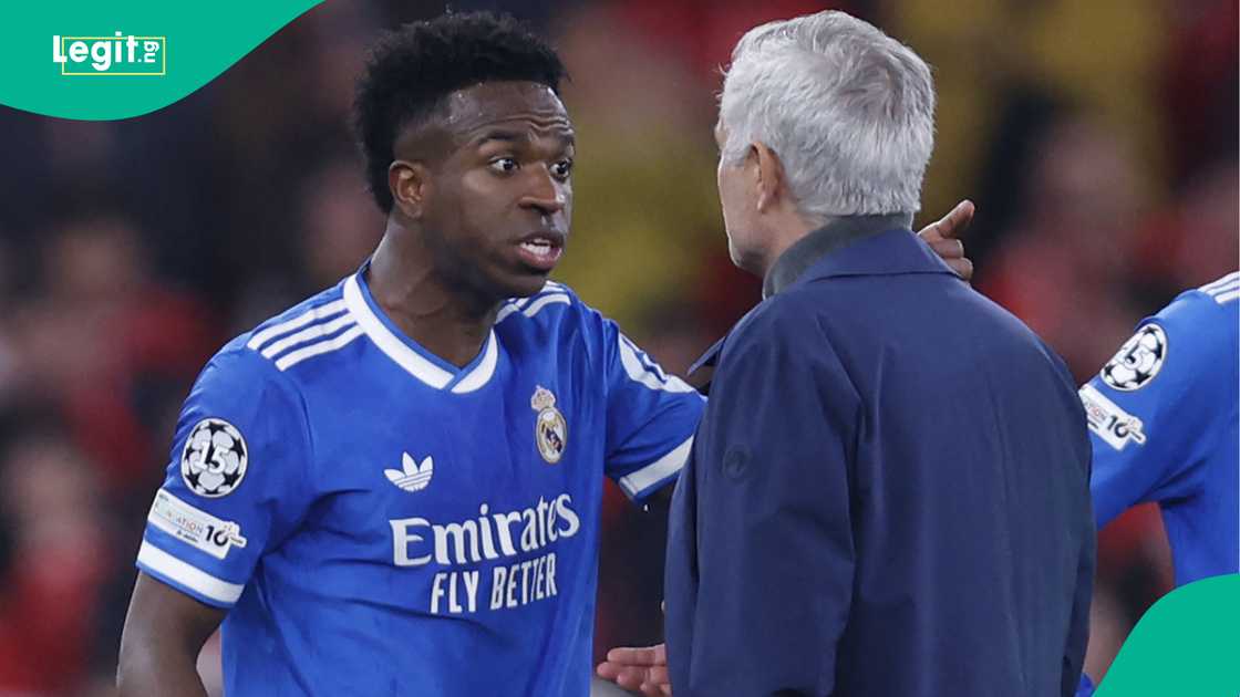 Vinicius Jr, Jose Mourinho, Benfica, Real Madrid, UEFA Champions League.