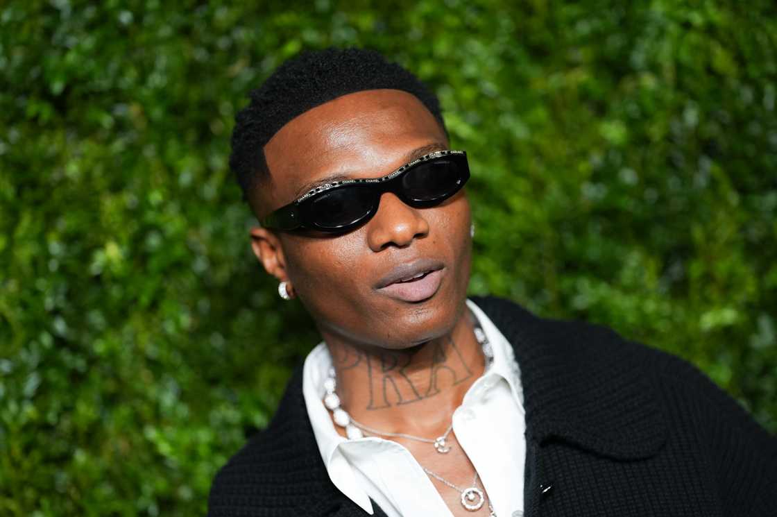 Wizkid at the 18th Annual Tribeca Artists Dinner hosted by Chanel in New York, New York