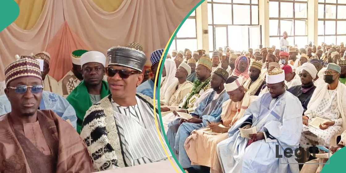 A mass prayer was conducted by the clerics for Nasiru Gawuna's victory at the Supreme Court A mass prayer was conducted by the clerics for Nasiru Gawuna's victory at the Supreme Court