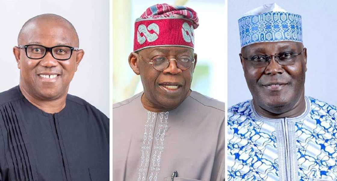 Obi, Tinubu da Atiku Obi, Tinubu da Atiku