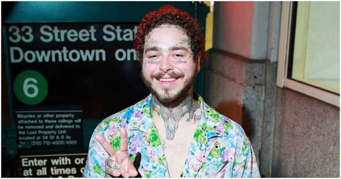 Post Malone is expecting his first child. Photo: Getty Images. Post Malone is expecting his first child. Photo: Getty Images.