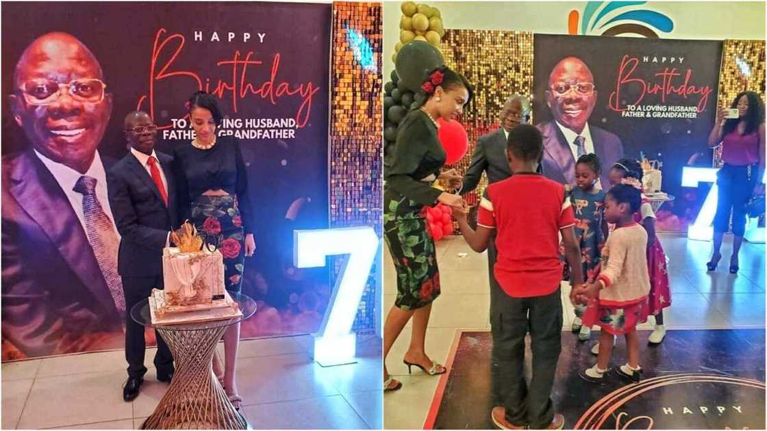 Hotuna da bidiyon Oshiomhole yana nuna kwarewarsa wurin rawa a bazdensa na 70 Hotuna da bidiyon Oshiomhole yana nuna kwarewarsa wurin rawa a bazdensa na 70