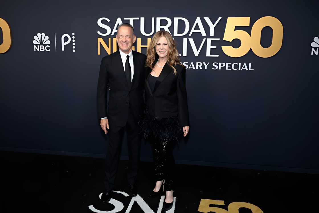 Filmmaker Tom Hanks and his wife actress Rita Wilson Filmmaker Tom Hanks and his wife actress Rita Wilson