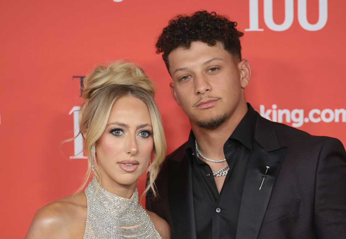 Brittany Mahomes and Patrick Mahomes at Lincoln Centre in New York City Brittany Mahomes and Patrick Mahomes at Lincoln Centre in New York City